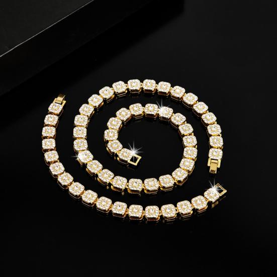 2 шт./комплект унисекс ожерелье серьги комплект для официального банкета и выпускного вечера