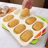 Non-Stick Silicone Cake Mold Silicone Hamburger Bun Mold Food Grade Bread Loaf Pan  Baking Tool