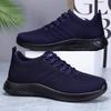 Men's Shoes Casual Sports Shoes Summer New Soft-soled Breathable Work Shoes Mesh Running Shoes Trendy Shoes Versatile Board Shoes Men