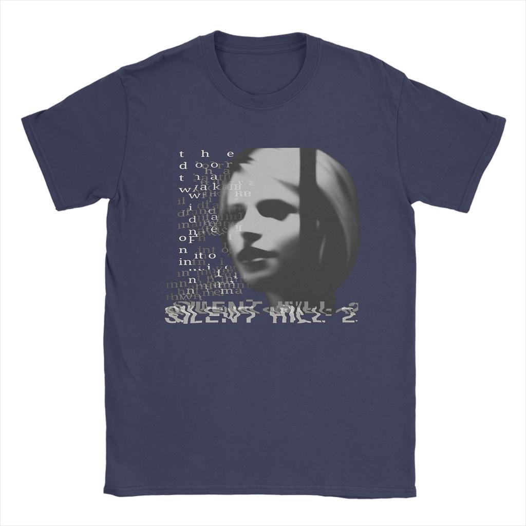 Silent Hill Maria Unisex T Shirts Vintage Tee Shirt Short Sleeve Crewneck TShirts Cotton Plus Size Clothing