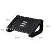 Under Desk Footrest Ergonomic Foot Stool Resting Stool for Home Office Work Foot Resting Stool with Massage Rollers