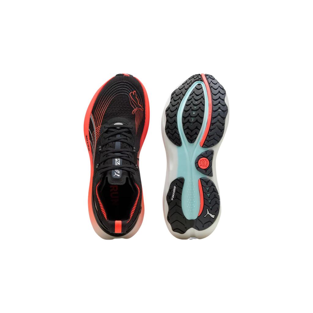 Puma Foreverrun Nitro Ii Модные Удобные Повседневные Тренд Полувысокие Кроссовки для Бега Мужские кроссовки для бега Puma-Black Glow-Red 310109-08