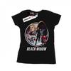 Marvel Womens/Ladies Black Widow Movie Vintage Circle Cotton T-Shirt