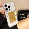 Чехол Fumaide с золотой фольгой и эпоксидной смолой для iPhone 13 Pro