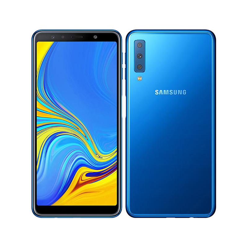 Восстановленный Samsung Galaxy A7 (2018) A750F Две SIM-карты Android 4 ГБ ОЗУ 128 ГБ ПЗУ С одной SIM-картой/Двумя SIM-картами
