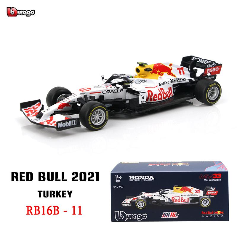 Ббураго 1:43 2021 F1 Red Bull Racing RB16B №33 Ферстаппен гоночная модель модель автомобиля симулятор игрушка-машинка из сплава коллекция подарок
