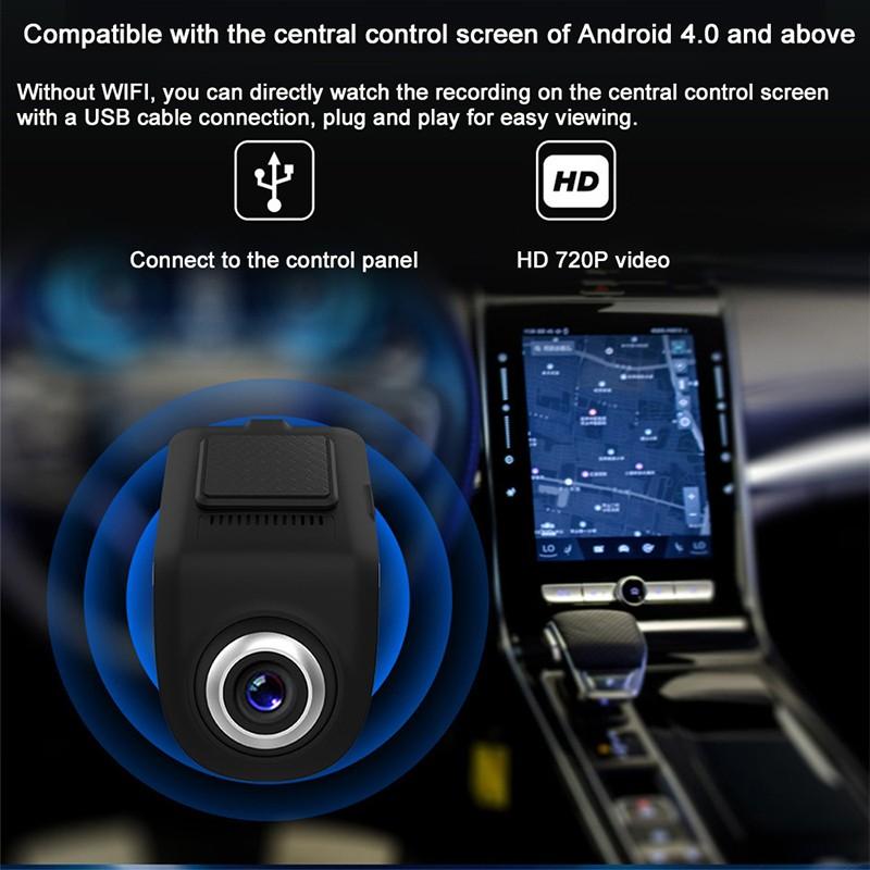 icreative U3 Car DVR Camera ADAS Auto Digital Video Recorder Dash Cam for Android Multimedia Player Car DVRs