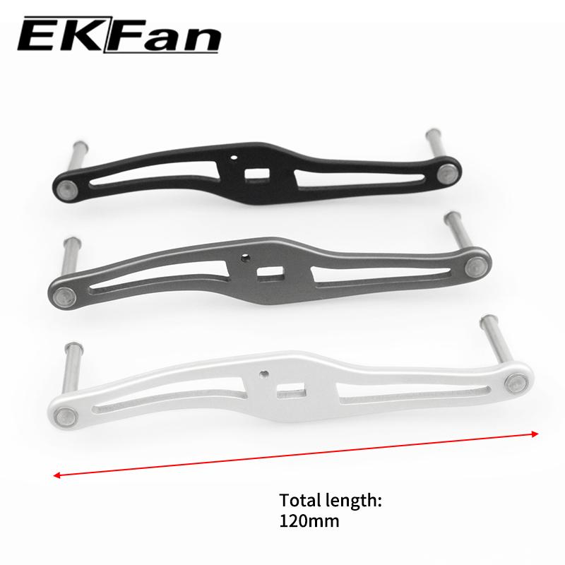 EKFan 7MMx4MM Отверстия 100MM 110MM 120MM 130MM Алюминиевая Ручка для Рыболовной Катушки Для Кастинговых Катушек Ручки DIY 4