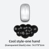 Transparent Keyboard Wrist Rest Cloud Shape Wrist Pad Portable Silicone Wrist Support  Gamer