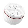 Portable Mini Washer Ultrasonic Turbo Washing Machine with USB Power Supply Suction Cups for Travel Business Trip