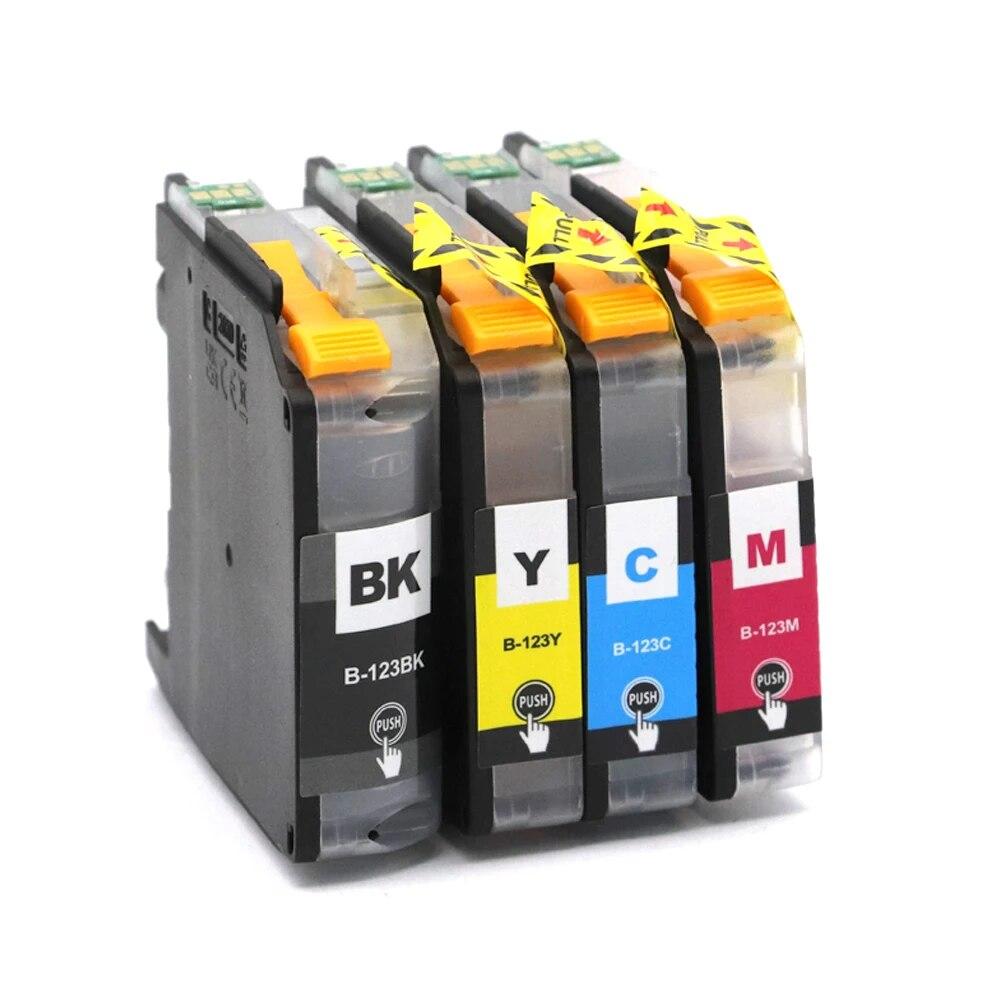 Новый чернильный картридж LC123 для принтера Brother MFC-J4410DW MFC-J4510DW MFC-J4610DW MFC-J4710DW MFC-J470DW MFC-J6920DW MFC-J870DW