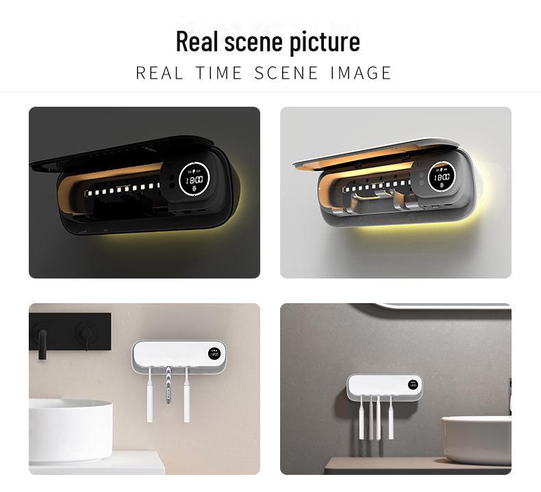 УФ-стерилизатор для зубных щеток в корейском стиле: Интеллектуальный цикл воздушной сушки с защитой от ультрафиолета