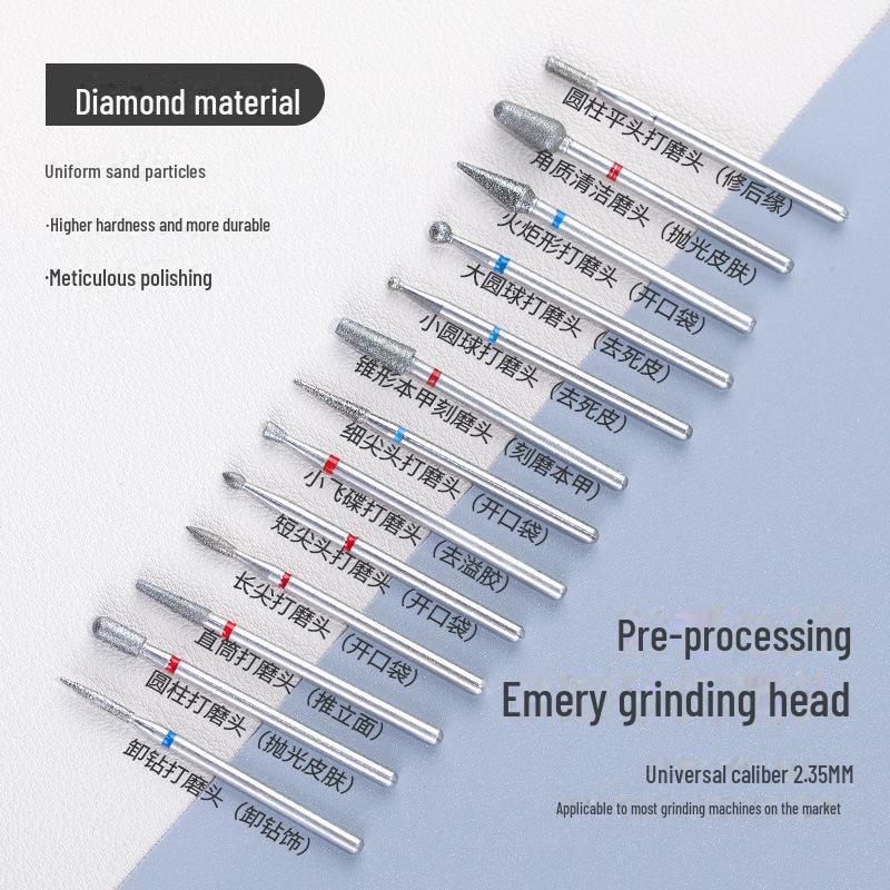 Набор шлифовальных инструментов для маникюра в русском стиле для удаления ороговевшей кожи