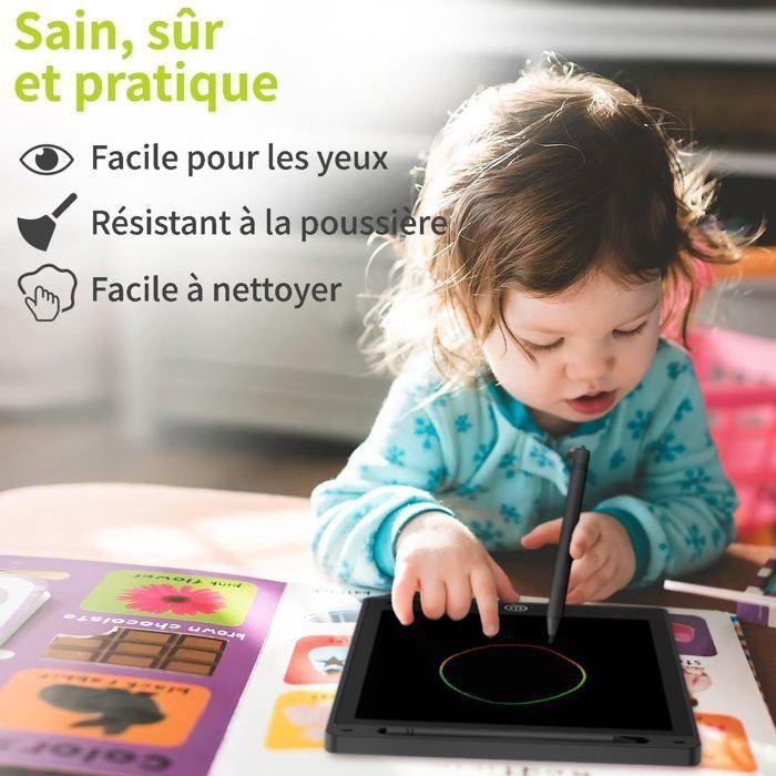 ACROPAQ Tablette dessin Enfant Magique 12 Pouces- Ecran LCD Noir- Tablette graphique enfant- Pile CR2025 incluse