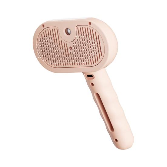 Паровая щетка для кошек, перезаряжаемая 3-в-1, самоочищающаяся паровая щетка для домашних животных