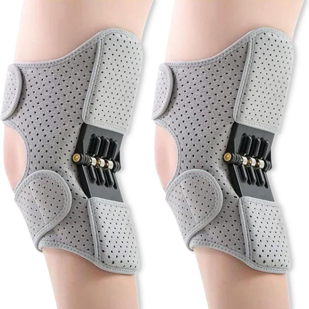 1Pair Non-Slip Knee Protection Booster Breathable Brace Joint Support New Knee Brace