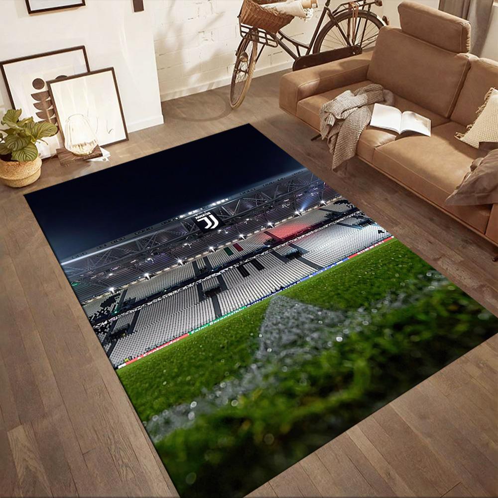 Juventus Floor Rug Office Rug Perfect For Game Room Living Rooms Dormitory Bedrooms Antislip Carpet Decorate Offices Gift For Festivals