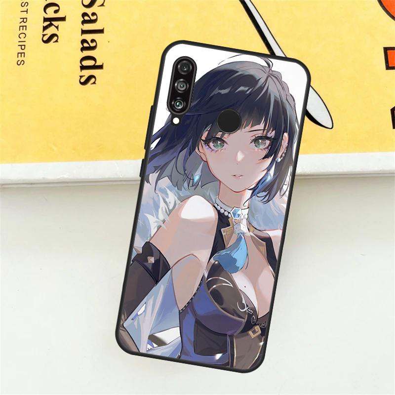 Yelan Genshin Impact For Huawei Nova 12S 12i 9 10 SE 7i 8i 11i Y60 Y61 Y70 Y72 Y73 Y90 Y91 P20 P40 P30 Lite Case