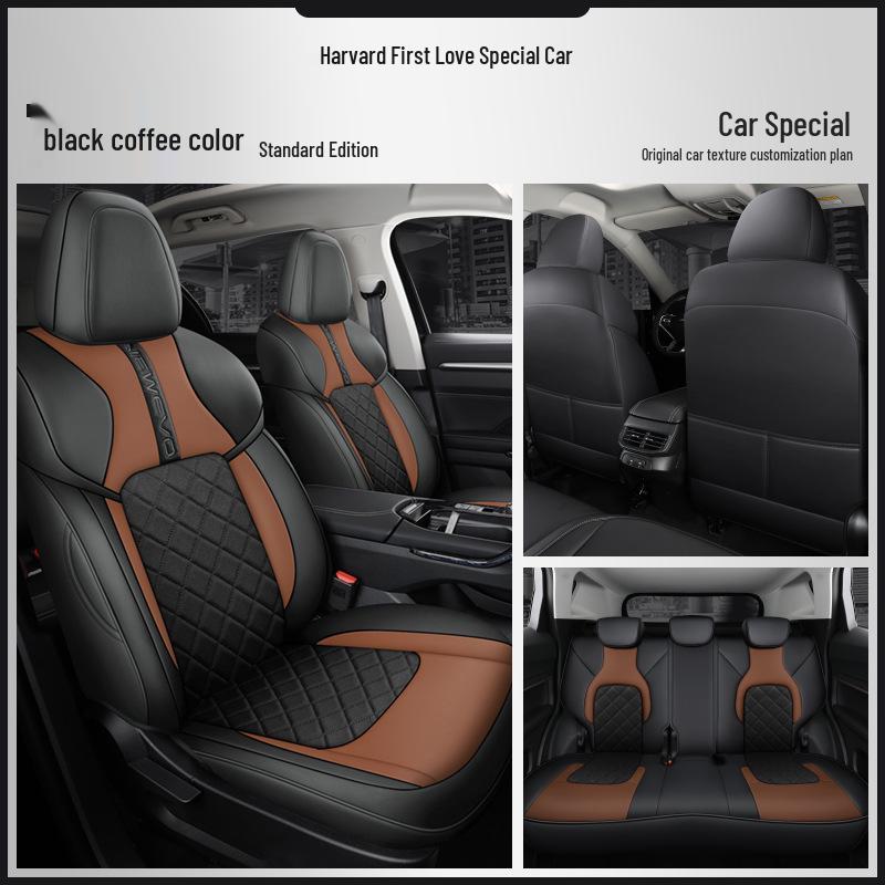 CLY Индивидуальная спортивная кожаная чехол-накидка на сиденье для Haval First Love - Всесезонный, Полностью закрывающий