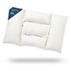 LOFTY Pillow, Comfortable Fit Pillow for Neck Pain Relief, Low Height, Supports Rolling Over, Reduces Shoulder Strain, Suitable for Back and Side