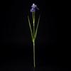 1Pcs Smooth PU Iris Flower High Detail Simulation Artificial Flower with Flexible Plastic Stem Wedding Decoration Party Garden