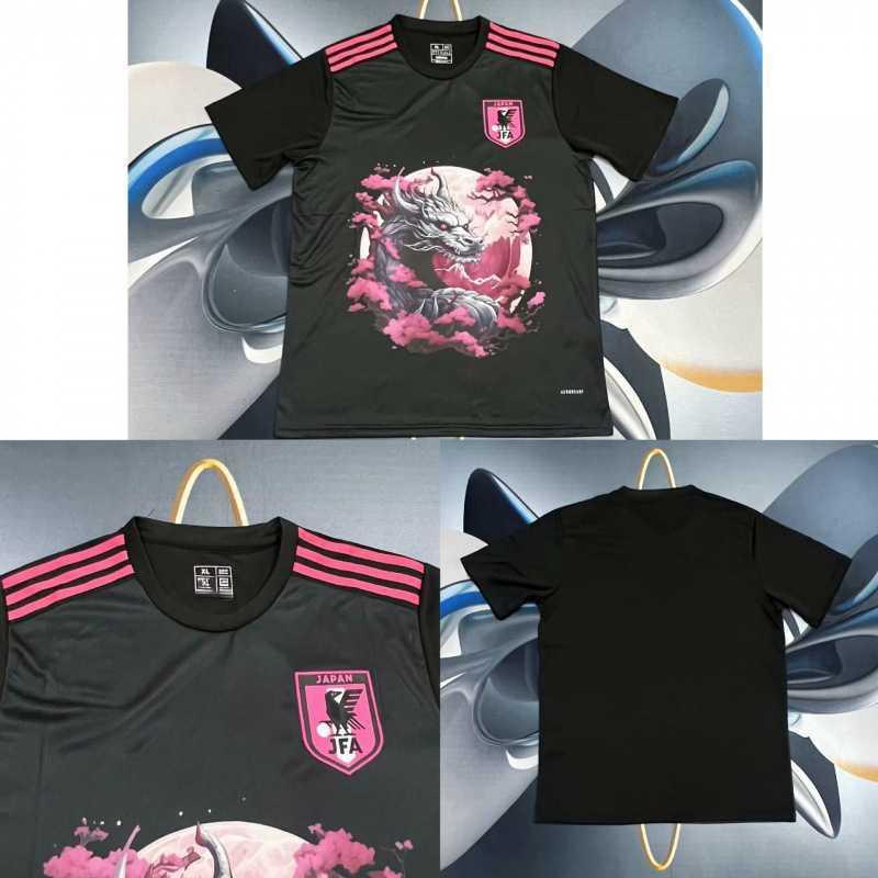 Japan Y3 National Team Edition Football Jersey Anime Print Short Sleeve Men Cycling Sports