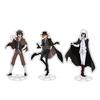 Фигурка на акриловой подставке Bungou Stray Dogs, Эдогава Рампо Федор Достоевский, Накахара Чууя, настольная модель подставки
