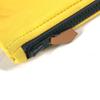 HERMES Neovan MM Pouch Bag Bicolor Clutch bag polyamide yellow/White