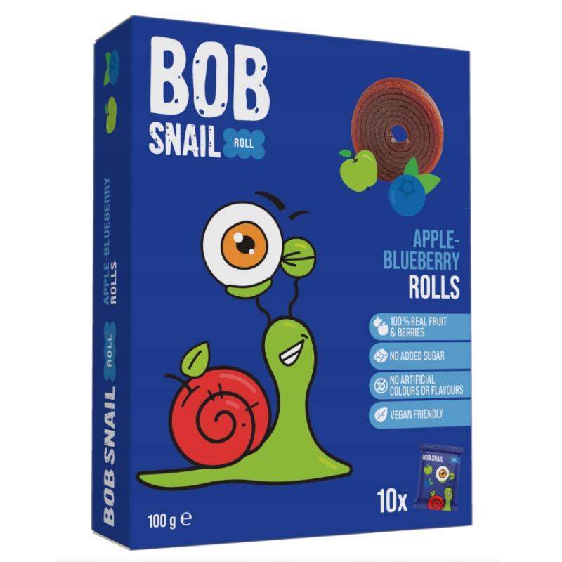 Bob Snail Apple-Blueberry Snack 100