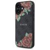 Guess Guhmp16Sp4Ropemck Iphone 16 6.1   Czarny/Black Hardcase 4G Flowers Print Magsafe