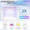 168W Rechargeable UV LED Nail Lamp Professional Dryer Cordless Gel Polish Drying Lamp For Manicure
