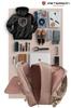 PTN 24421-5081 Beige Travel Backpack