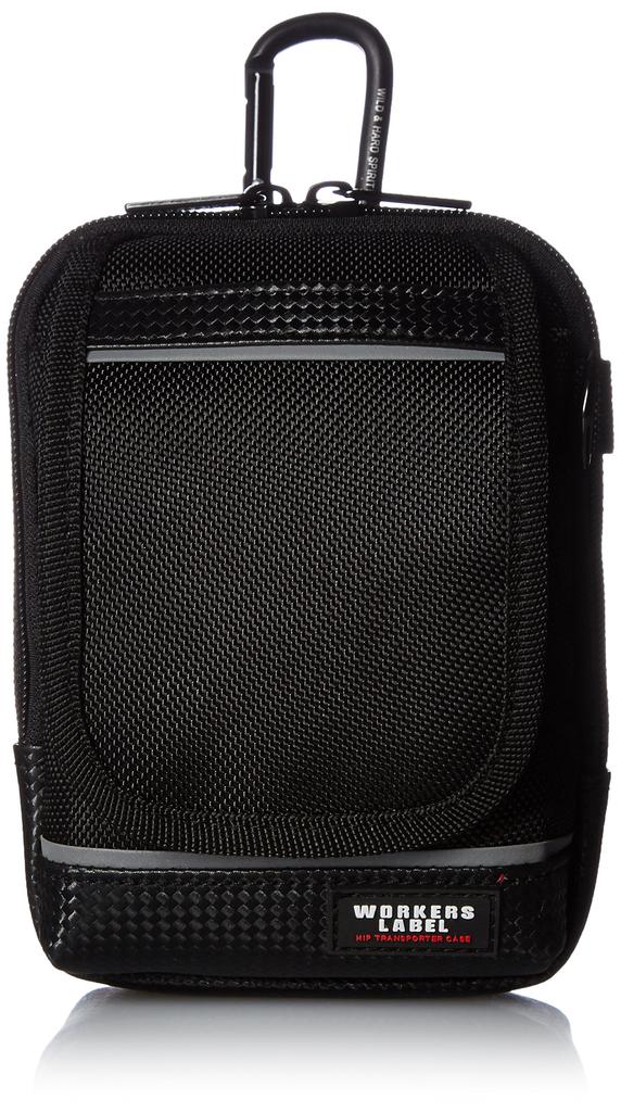 Small Item Case with Reflective Black [Bouken Club] RF-103 Pouch, Lines,