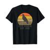 Retro Sunset City Pigeon Vintage T Shirt Vintage Soft Designer Clothes Streetwear Fashion Casual Unisex Breathable