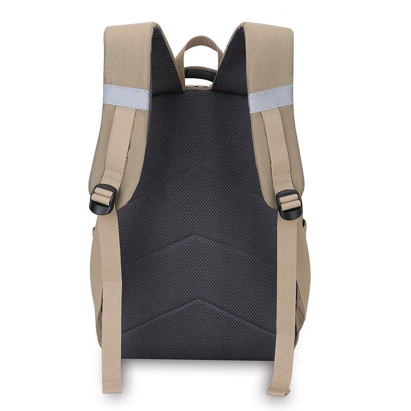 Large Capacity Backpack Multi-Layer Student Schoolbag Lightweight Nylon Backpack