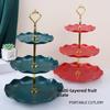 Европейская многослойная фруктовая тарелка для гостиной — идеально подходит для конфет, закусок и десертов