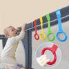 1/2/4/6/8Pcs Baby Pull-Up Ring Toddlers Walking Helper Practice Exercises Assistant Tool Stand-Up