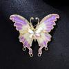 Insect Wings Enamel Badge Zinc Zinc Alloy Butterfly Moth Pin Cute Backpack Decoration  Jewelry Gift
