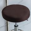 Round Bar Stool Cover Elastic Dustproof Seat Protector Removable Slipcover For Home Office Chair