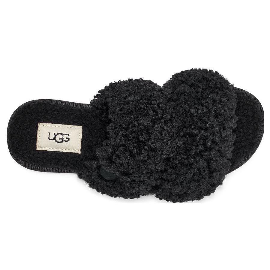UGG Удобные легкие тапочки женские тапочки черные 1130837-BLK