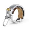 Японский велосипедный звонок KNOG Oi LUXE Ring Type LARGE Silver [Подлинный продукт] (Внутренний диаметр 23,8-31,8 мм)