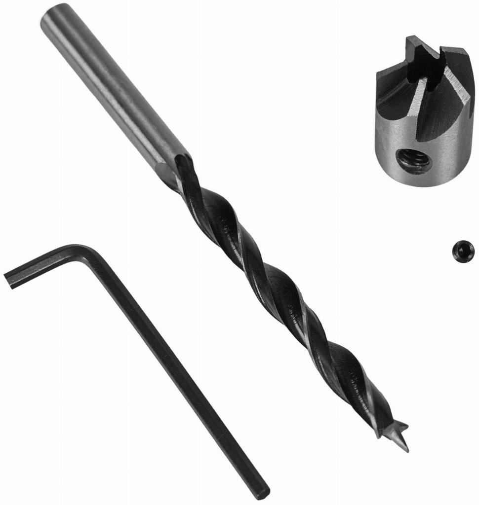Adjustable wood drill bits with countersink KD10559