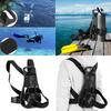 Adjustable Diving Tank Backpack Scuba Tank Holder Oxygen Bottle Bracket Snorkeling Freediving Dive Gas Cylinder Bracket