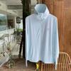 Women's Summer Hooded UV Protection Jacket - Breathable, Lightweight Ice Silk