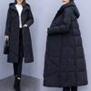 Winter Parka Women Plus Size National Style Long Padded Coat