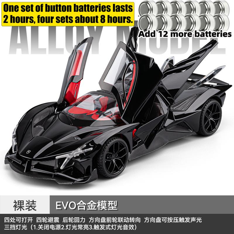 1:18 Apollo EVO Гиперкар Сплав Автомобиль Литье под Давлением и Транспортное средство Модель Автомобиля Высокая Симуляция Миниатюрный Праздничный Подарок и Модный Домашний Орнамент