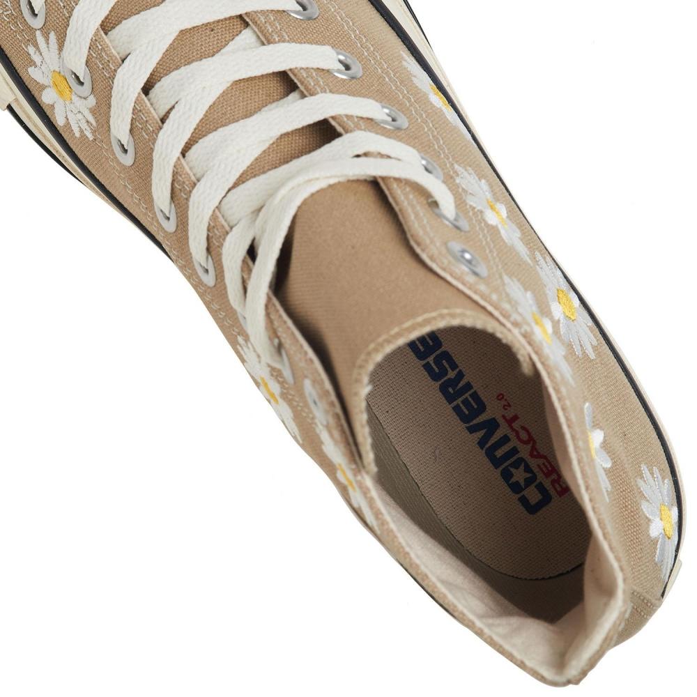 Converse All StaR R Daisy flower Hi Beige 31311231 Beige