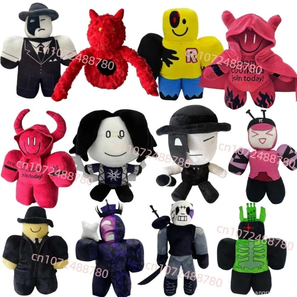 2026 New Two-Times Veeronica Plush Toy Cute Death Artful Black And White Face With Mask Stuffed Doll For Kid Birthday Gifts