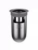 Floor Drain Core Anti-Odor Device, Bathroom Sewer Anti-Odor Gadget, Anti-Insect Silicone Cover, Stainless Steel Universal Inner Core