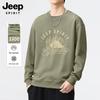 JEEP SPIRIT Men's Printed Crewneck Sweatshirt